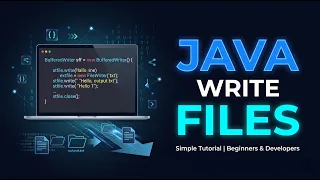 Writing to a file using Java Fulll Tutorial Within 5 Mins