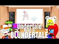 Undertale react to BlunderTale The Untrying ANIMATION