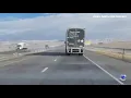 Semi-truck crashes in high winds on I-25 near Colorado-Wyoming border