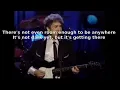 Bob Dylan - Not Dark Yet - with lyrics