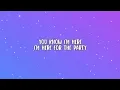 Gretchen Wilson - Here for the Party (Lyrics)