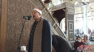الشيخ طه النعماني   أذان الجمعة   جامع سيدي عمرو بن العاص             دندنها