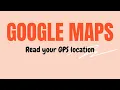 GoogleMap How to read your GPS location Android Studio