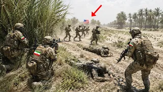us ground troops arrived at the border to enter iranian territory but it all ended badly 