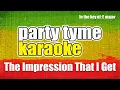 Mighty Mighty Bosstones - The Impression That I Get (Karaoke Version)
