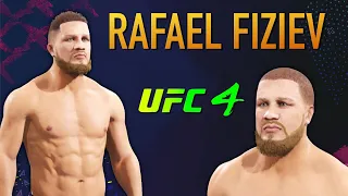 Rafael Fiziev UFC 4 CAF Formula