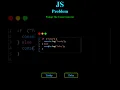 JavaScript problem day 26 nterview question 1