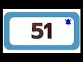 51 Seconds Countdown Timer With Sound Effect COLOR 4K 1080