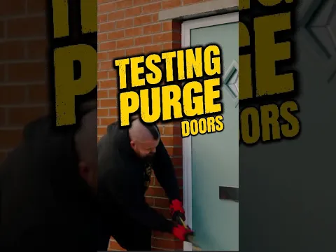 EDDIE TESTS PURGE PROOF DOORS !