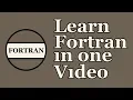 Fortran Tutorial
