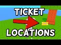 Lagu Locaties van pretparktickets in Find the Brainrot Roblox