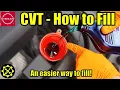 How to Fill a 2013-2018 Nissan Altima CVT Transmission