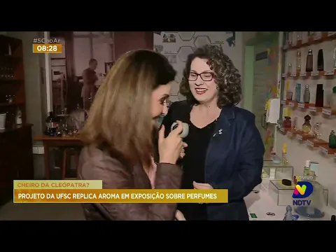 UFSC abre exposição sobre perfumes no campus de Florianópolis