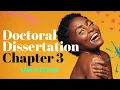 Doctoral Dissertation Chapter 3