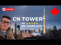 Knockout 360 Dinner in Toronto s CN Tower Travel Vlog
