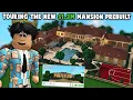 TOURING the NEW 1 3M BLOXBURG MANSION PREBUILT NEWEST EXPENSIVE HOME