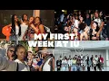 My First Week At Indiana University