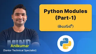 P123 - Exploring Python Modules Part-1 Understanding the Basics in Telugu