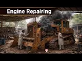 Lagu Bulldozer Engine Seized! Pistons Shattered from Extreme Heat \u0026 Heavy Work | Full Amazing Restoration