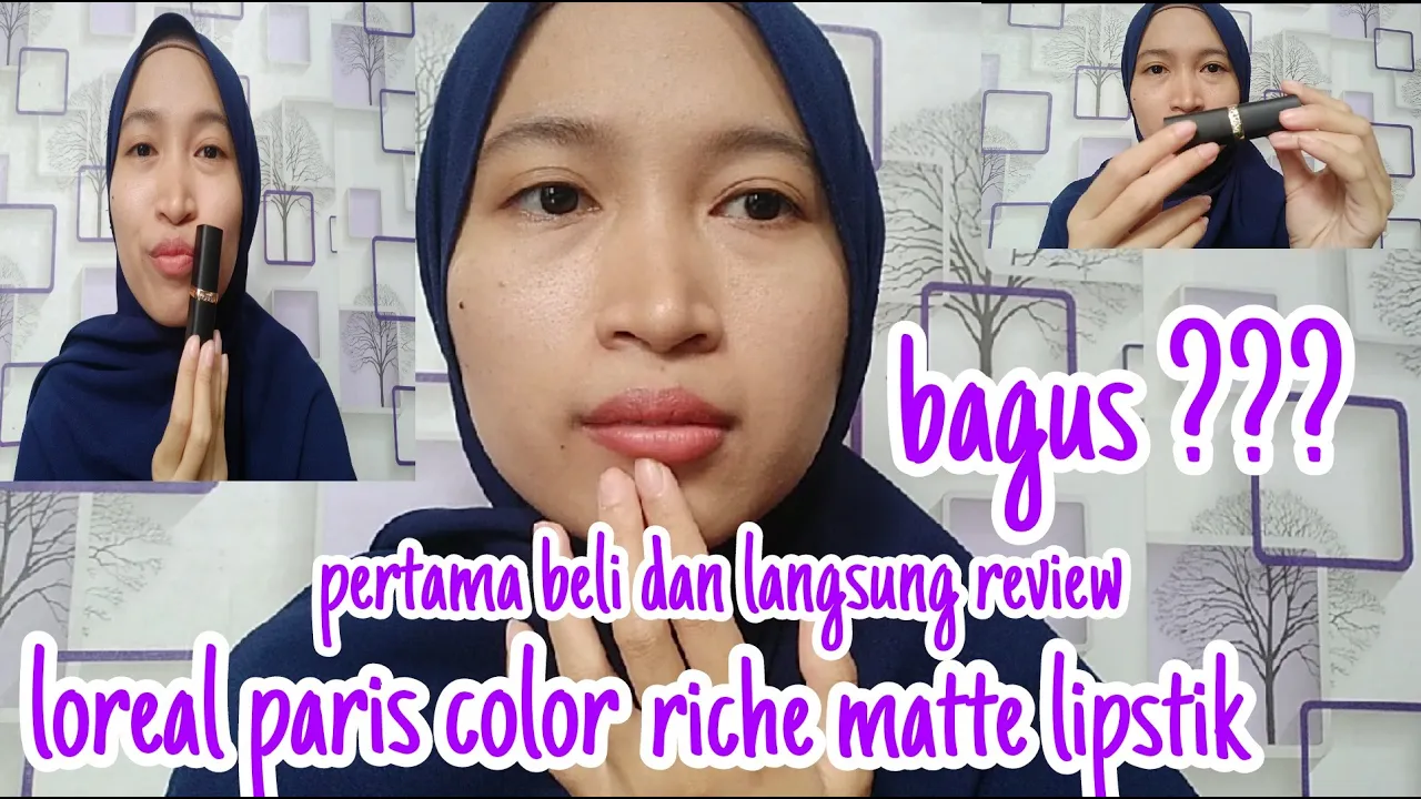 L'Oreal Paris Color Riche Matte Lipstick | Swatch & Review