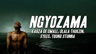 kabza de small dlala thukzin ngyozama ft sykes young stunna lyric visualizer 