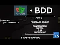 How to Create Your First Page Object in Playwright Constructor super this Inheritance Part5