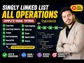 Singly Linked List in Python All Operations Explained Create Insert Delete Reverse DSA