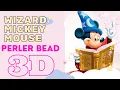 DISNEY Mickey Mouse 3D Perler Beads Tutorial