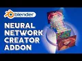 Visualize 3D Networks in Blender Neural Network Creator Addon Tutorial