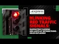 Blinking Red Traffic Signals Navigating Flashing Red Lights At Intersections Rules Explained