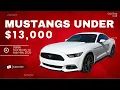 Mustangs For Sale Under 13 000 Dallas Fort Worth Texas February 14 2025