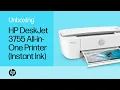 Set Up the HP DeskJet 3755 All-in-One Printer Instant Ink HP DeskJet HP Support