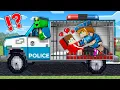 Lagu POLICE Girl CHEATS on MIKEY with JJ in the POLICE car TRUNK in Minecraft - Maizen