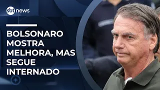 Bolsonaro apresenta melhora, mas segue hospitalizado; veja boletim médico | #NewsDomingo