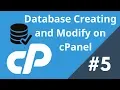 Creating Database On cPanel phpmyadmin cPanel Bangla Tutorial