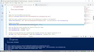 Moving Parameter Validation in PowerShell to Private Functions