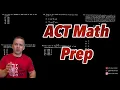 ACT Math Prep Tough Problems You Haven t Seen TI-84 Hacks