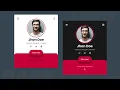 Dark And Light User Card using HTML CSS Toggle UI Profile Card Design