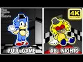 Five Nights at Sonic s 1 Non-Recoded 100 Full Walkthrough All Nights Endings U 4K60FPS