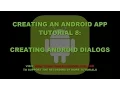 How to Create an Android App How to Create an Android Dialog
