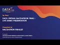 DATA Asia 2021 Hackathon LIVE Demo