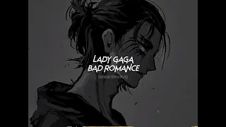 Download lady gaga-bad romance (sped up+reverb) MP3
