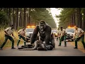 Download Lagu Rangers Race to Save Gorilla from Python — What the Silverback Gorilla Did Was Shocking!
