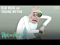 Old Rick vs Young Beths Rick and Morty adult swim
