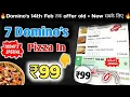 7 DOMINOS PIZZA in 99 Domino s pizza offer Domino s pizza offers for today dominos coupon code