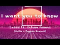 I want you to know - zedd ft. Selena Gomez (Hella x Pegato Remix) (lyrics)