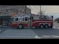 FDNY Ladder 137 responding