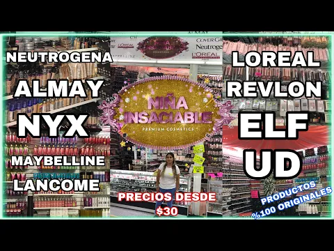 Download MP3 TIENDA DE MAQUILLAJE EN EL CENTRO CDMX  /ELF , UD , REVLON, LOREAL , NYX ,ALMAY Y MAS