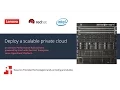 Deploying Red Hat Enterprise Linux OpenStack Platform 7 on Lenovo Performance Rack Servers