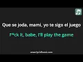 Bad Bunny - UN PREVIEW Lyrics English Translation - Spanish and English Dual Lyrics  - Subtitles